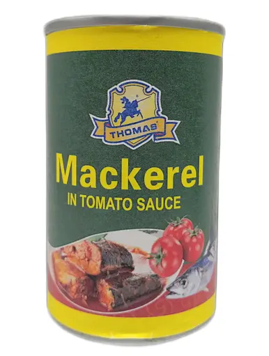 canned mackerel with tomato sauce