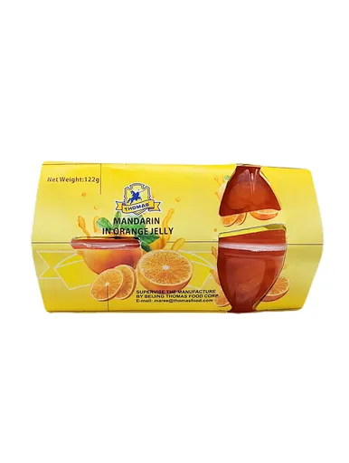mandarin orange in jars