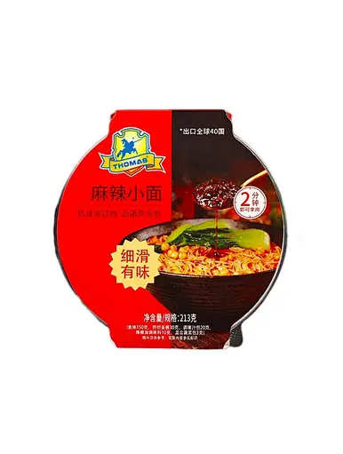 spicy instant noodle soup