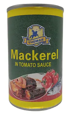 mackerel canned fish in tomato sauce