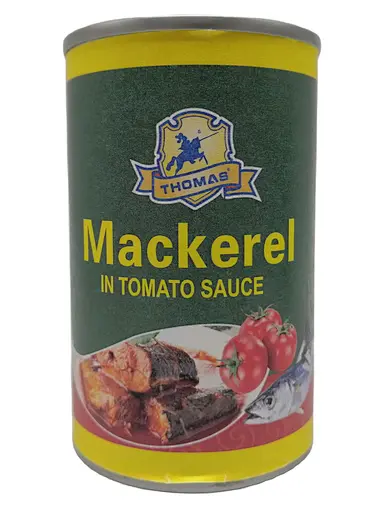 mackerel canned fish in tomato sauce