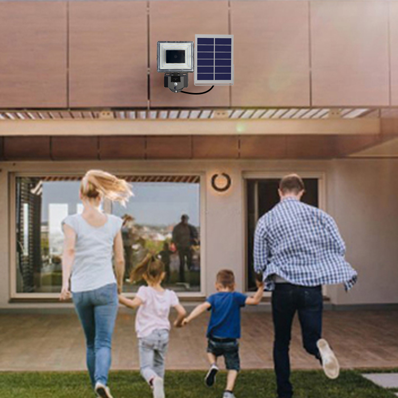 Led Smart Garage Lights With Hd Camera WIFI Sensor Control 20W 30W  Solar Security  Flood light