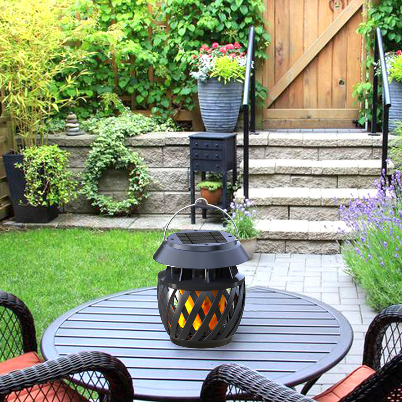 Newly Arrival Yard Decor Landscape Lamp 96pcs Led Outdoor Patio Solar Lights Solar Fire Flickering Flame Torch
