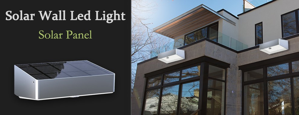 Solar powered lights for indoors solar wall lamp withe remote control easy-install solar led light PIR Motion sensor
