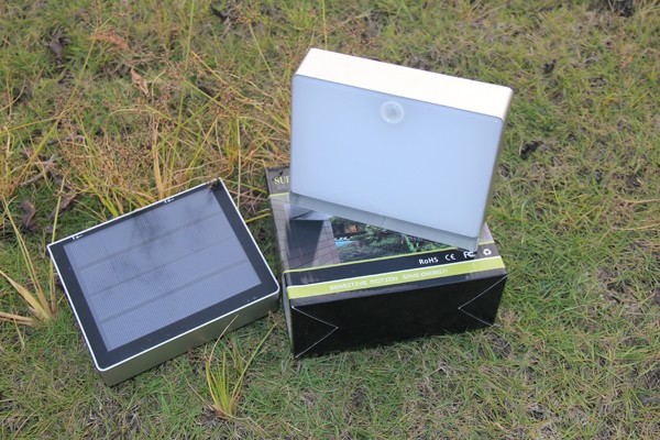 Solar powered lights for indoors solar wall lamp withe remote control easy-install solar led light PIR Motion sensor