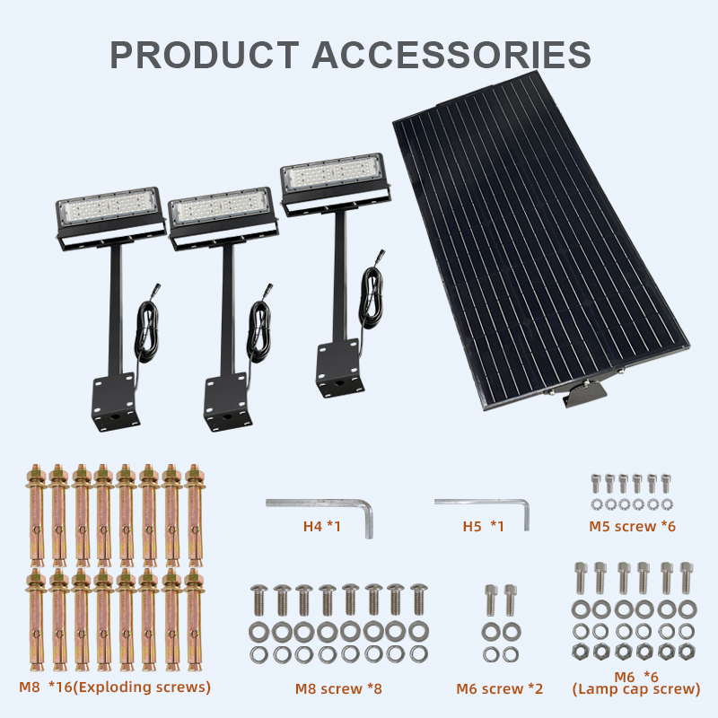 IP65 Solar Billboard Lights For Outdoor Billboard Signboard Project Solar Outdoor Waterproof Solar Power Light