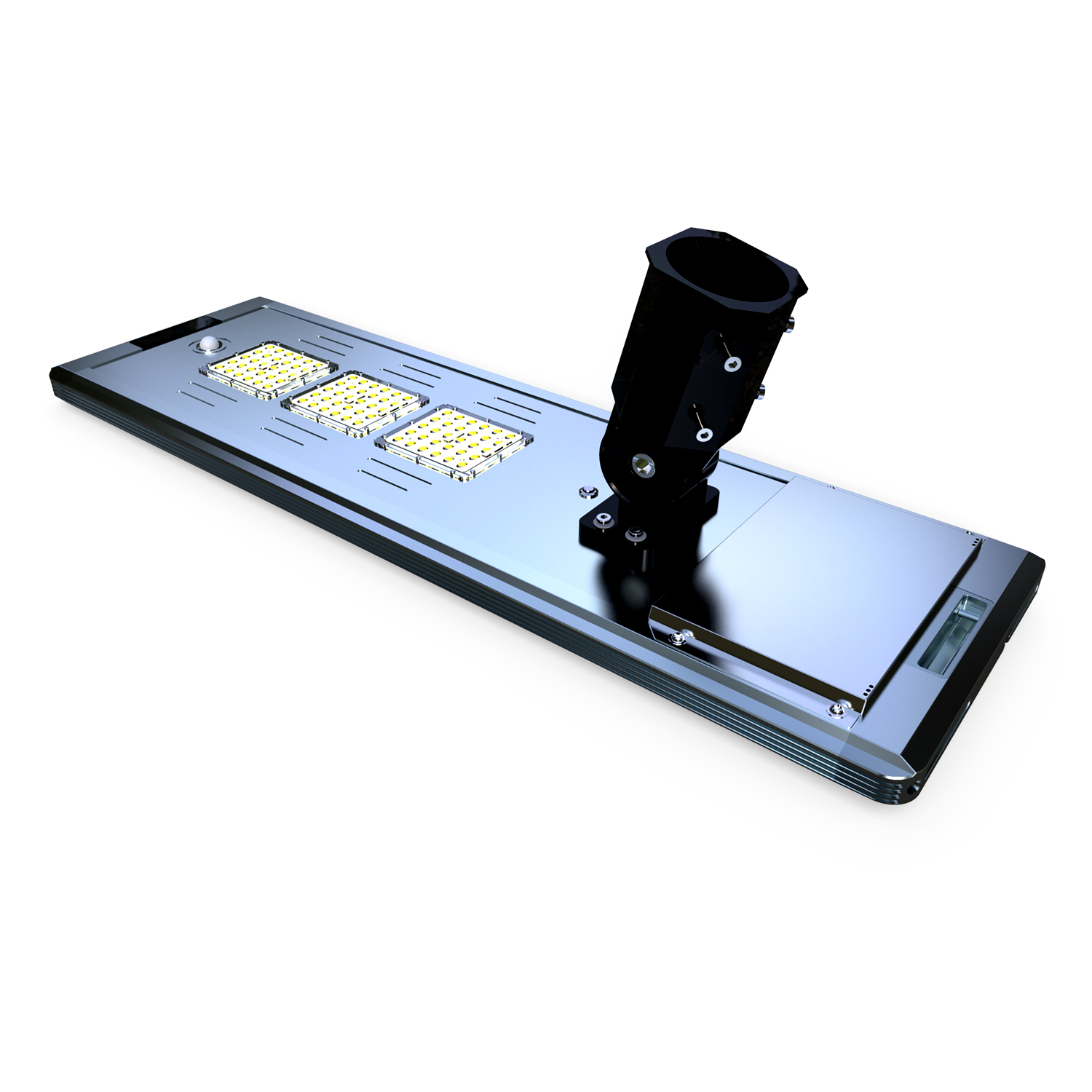 Commercial Solar Street Lighting with Pole 5-7M 40W-200W factory direct sales public road street light