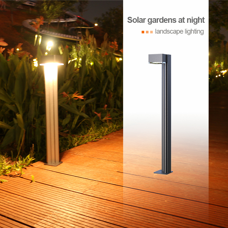 Dual lamp head Street Light 100W 150W 300W Solar Powered Led Chips 210LM/W Parking Lot road lighting