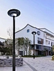 decorative street light with pole