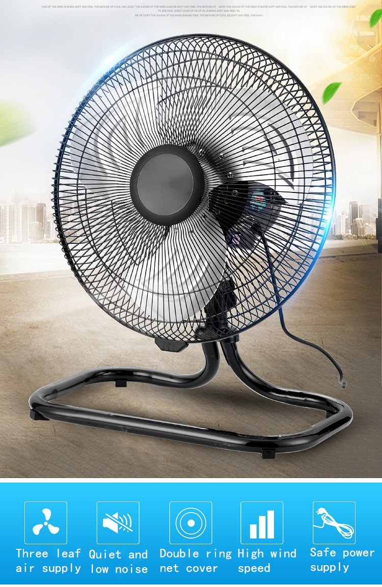 Hot sale 12/14/18 inch Electric stand/ wall/floor fan 3 in 1 industrial fan Aluminum blades