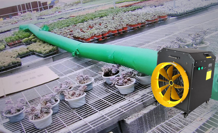 Electric heating fan brooding constant temperature hot fan breeding greenhouse heating heater industrial dryer