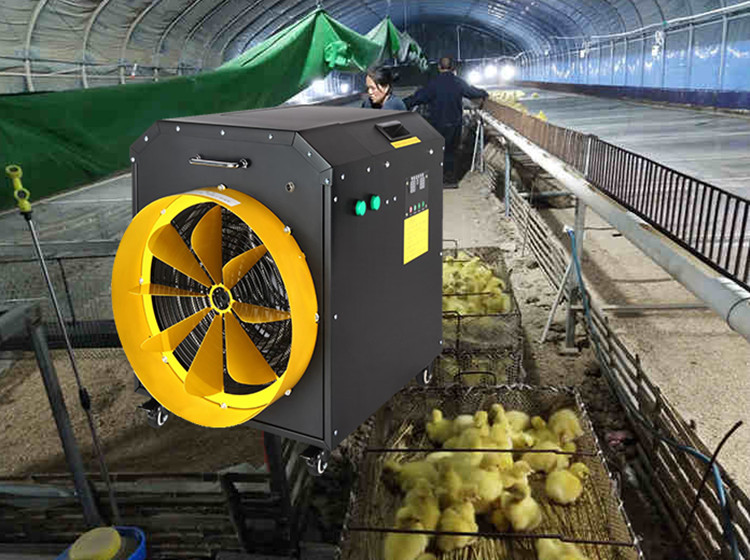 Electric heating fan brooding constant temperature hot fan breeding greenhouse heating heater industrial dryer