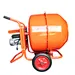 Hand pushed cement agitator