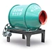 Wheeled cement agitator