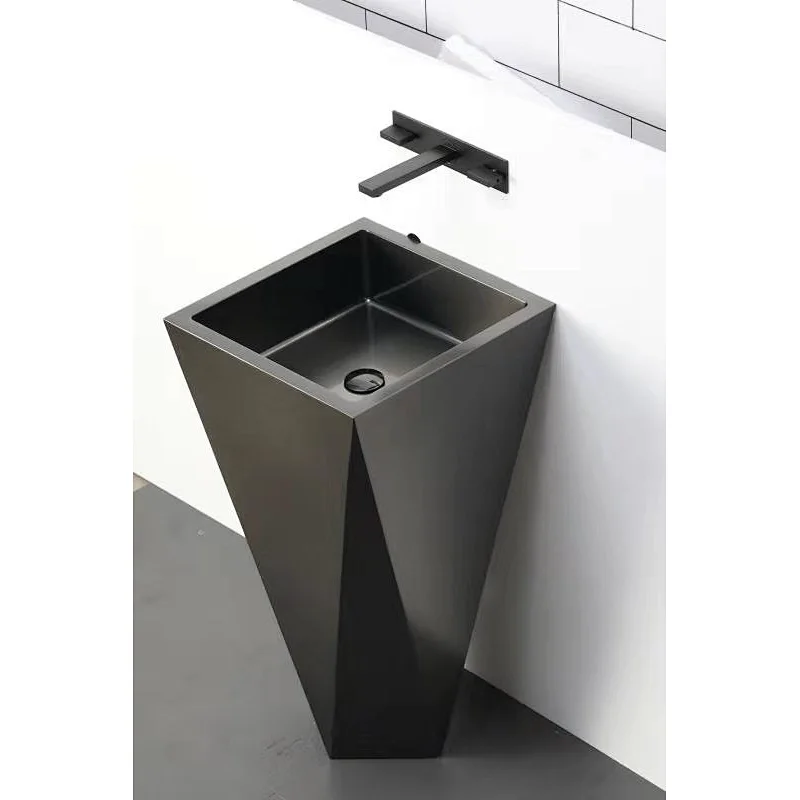 Stainless steel basin