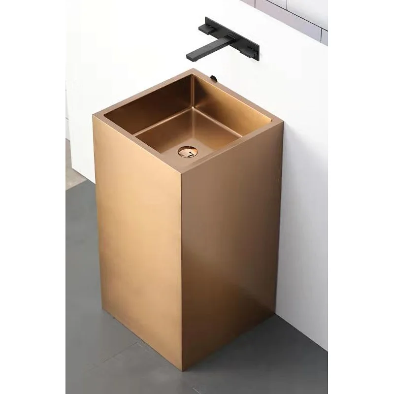Stainless steel basin
