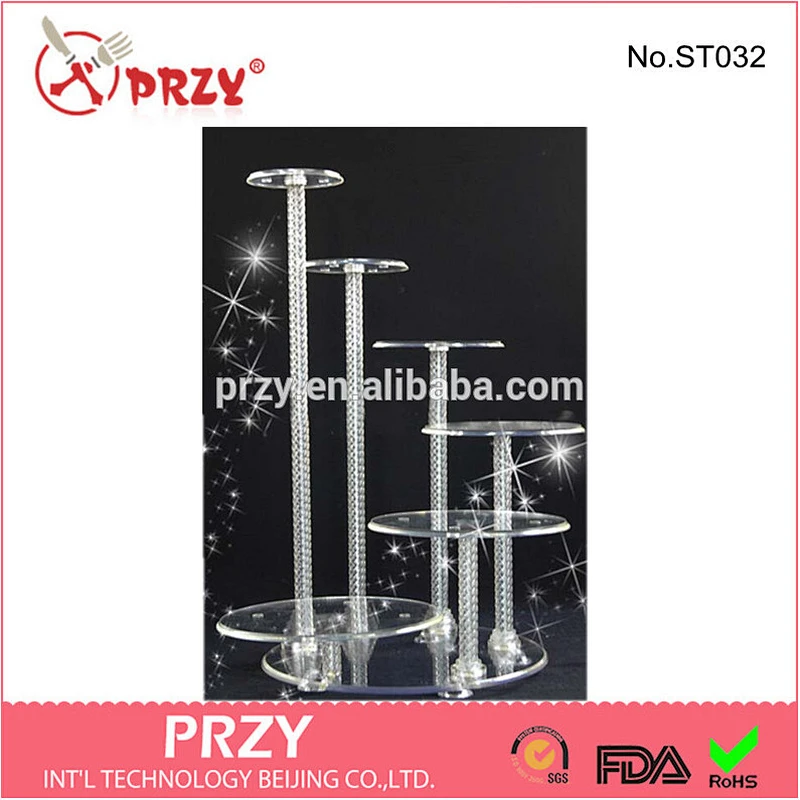 acrylic cake stand wedding 6 tier acrylic wedding cake stand