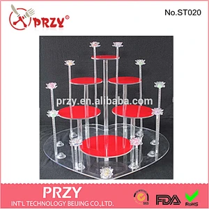 light revolving cake stand for wedding