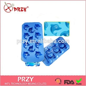 Home usage whales shape silicone ice mold
