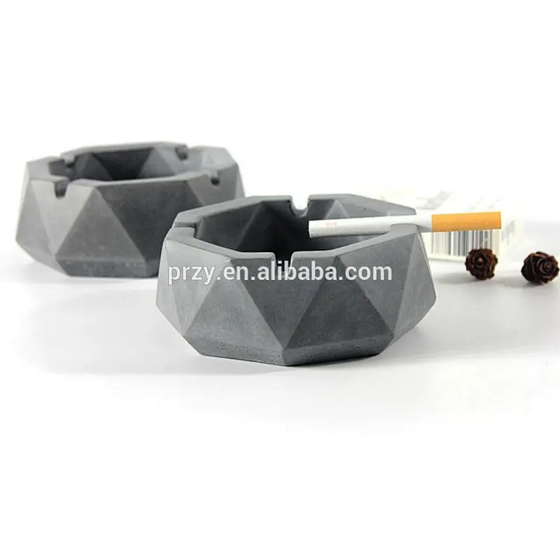 Nordic cement crafts molds desktop decorations ashtray molds silicone molds for concrete PRZY