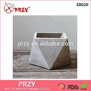 Special Style 3D concrete pot Mould 100% handmade silicone molds for concrete flower pots (PRZY)