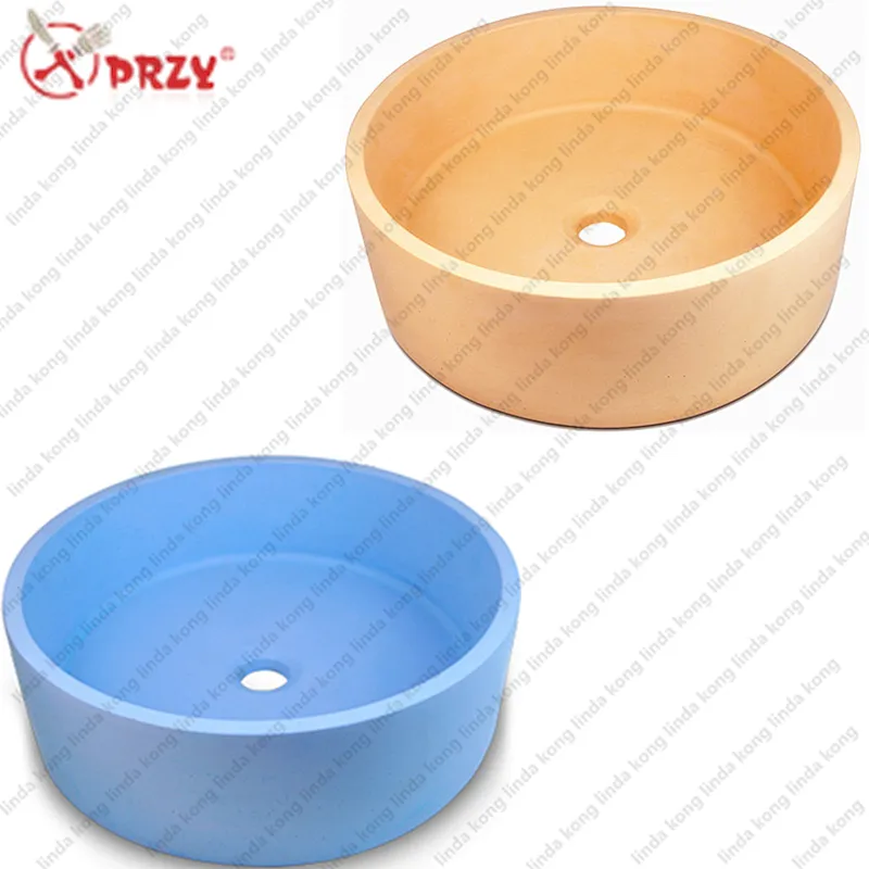 2018 new Retro silicone Concrete life washbasin mold Cement Bathroom basin silicone molds