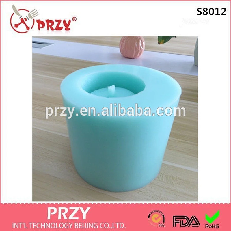Creative dragonfly pattern Silicone vase molds concrete 3d candle pot silicone Mould