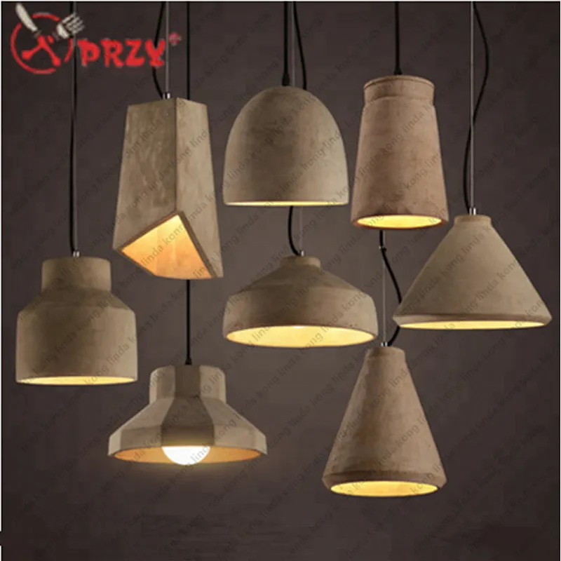 Nordic retro Silicone cement Chandelier Mold silicone Geometric Concrete lampshade silicone molds