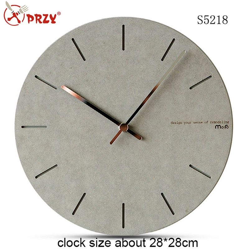 S5218 new arrival wall clock silicone concrete mold DIY clock molds dish tray mold