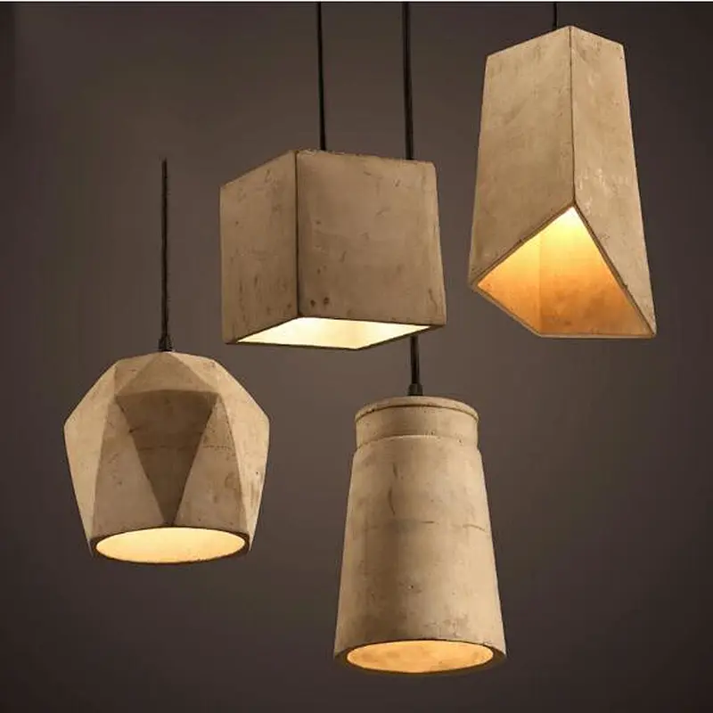 S5176 geometry cement chandelier mold silicone mould silicone molds for lampshade wholesale in Beijing