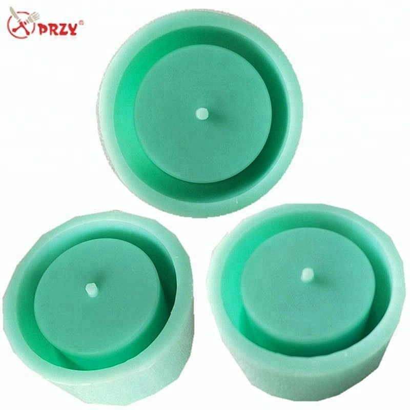 Noric round Cement flower pot molds silicone Home decorations forms Concrete cylindrical pen holder Molds