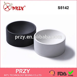 S5142 Round shape silicone cement molds silicone incorporated molds silicone concrete molds