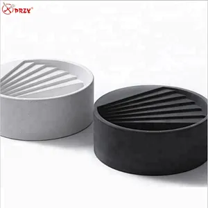 Silicone mold Cement multi-meat flower pots inside the semi-circular combination molds 3d concrete vase mold