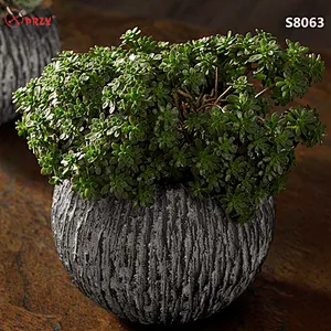 2017 new simple Concrete planter Craft mold silicone handmade concrete flower pot mould silicone PRZY