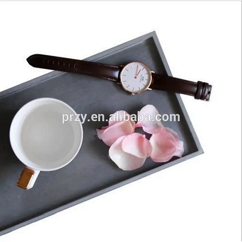 Scandinavian rectangular tray mold concrete storage tray mold home decoration wobble plate silicone mold