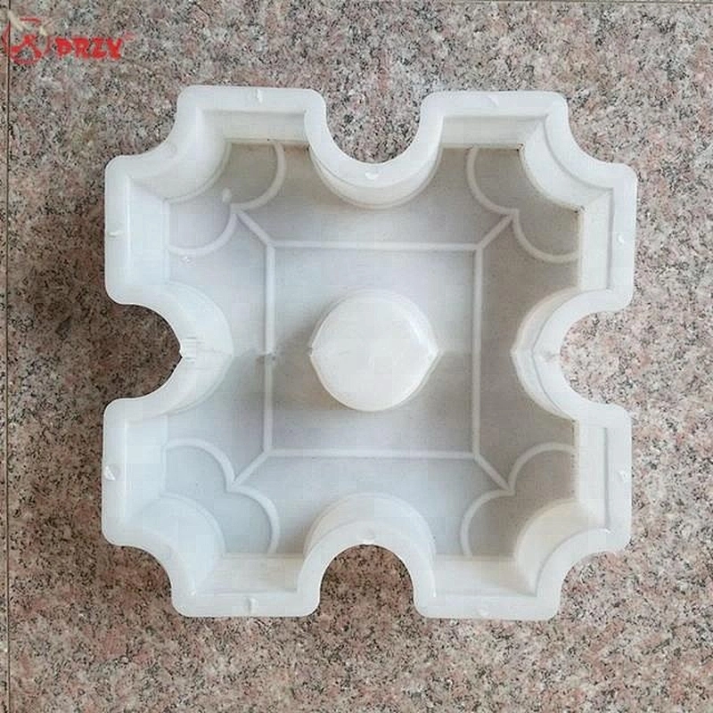 Garden Courtyard Pavement Tile Mold plastic Cement Grass Brick molds Plastic Mould Lawn Brick Molds