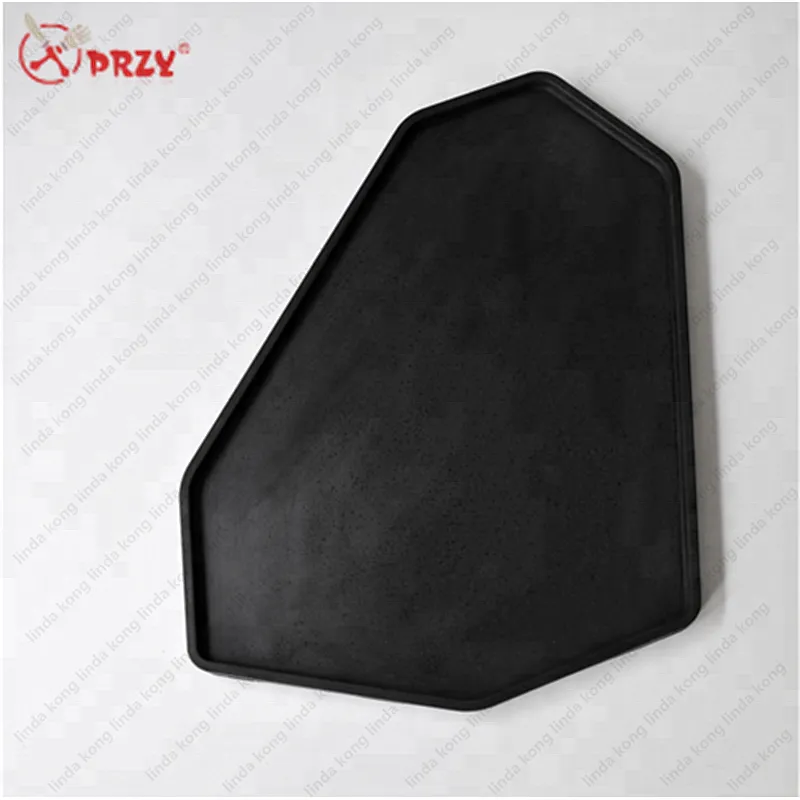 Concrete fruit dish Mold silicone irregular shape Jewelry Tray Cement Silicone molds