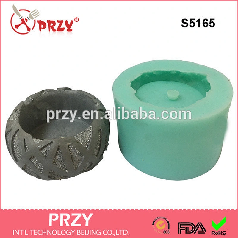 S5165 Bird's Nest 3D silicone mold for concrete silicone planter mold silicone vase mold