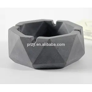 Nordic cement crafts molds desktop decorations ashtray molds silicone molds for concrete PRZY