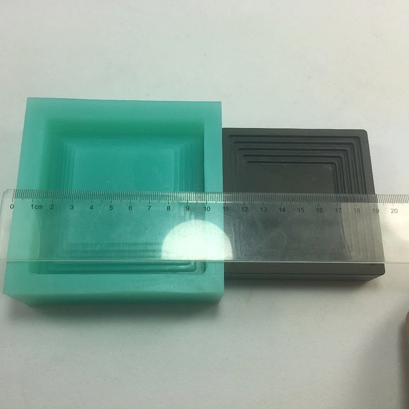Cement storage box silicone mold Concrete Decoration Mold silicone concrete home decoration mold