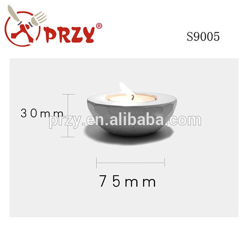 S9005 Candlestick mold concrete craft moulds DIY small decoration molds concrete candle holder molds