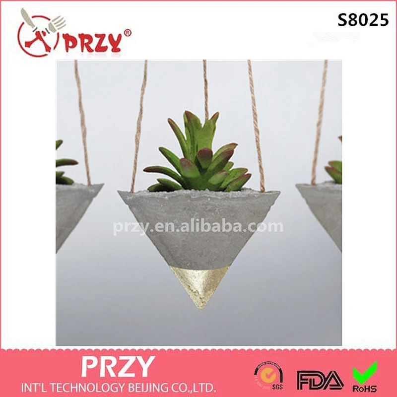 creative christmas decorative silicone mini concrete flower pot mold hanging vase silicone molds concrete planter