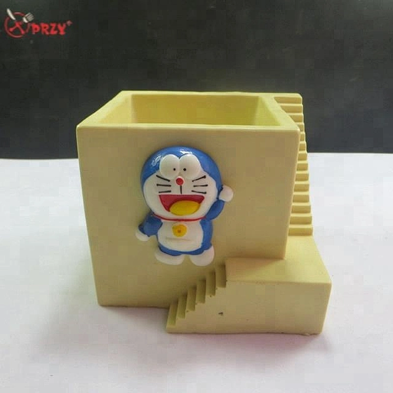 Stair Cement planter mold Fondant Cat decorative Concrete Vase decoration Molds HP0011