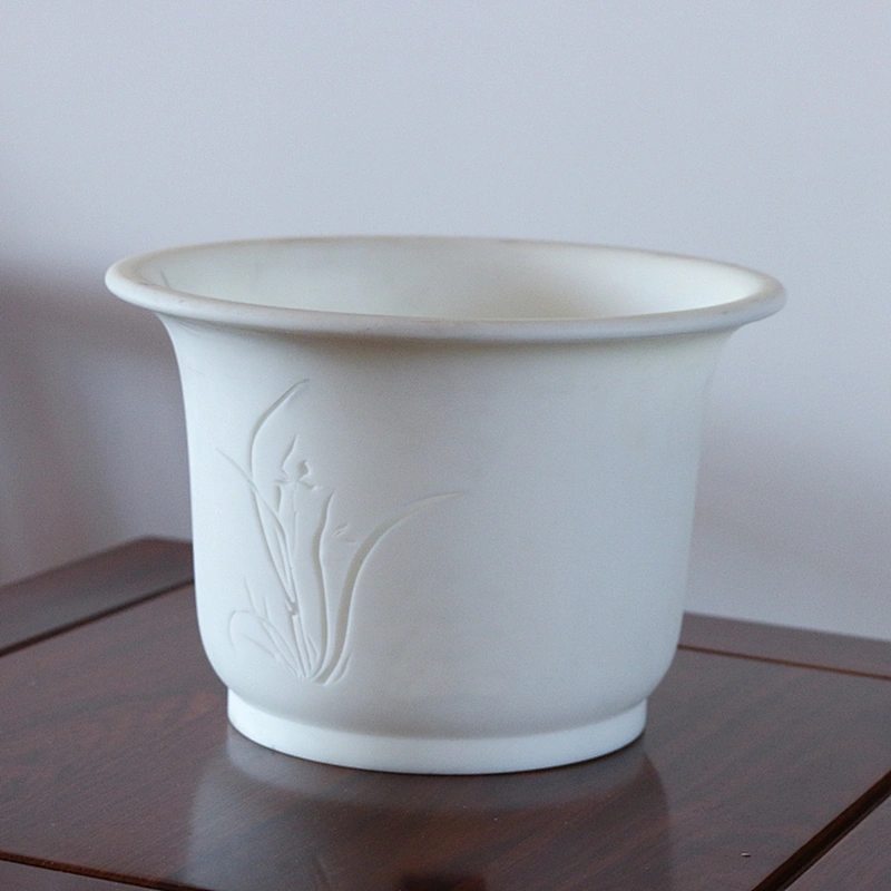 New super large Resin flowerpot Molds Silica handmade custom Cement Planter office decorations silicone Mould