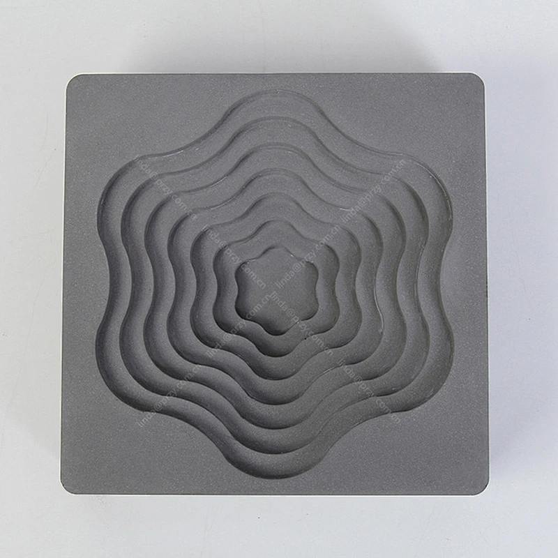New Cement storage Mould Home ashtray decoration Molds Concrete planter silicone molds