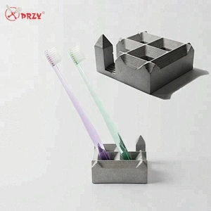 Cement Toothbrush Holder Mould Silicone Pen Holder Mold Original Office Desktop Holders Molds