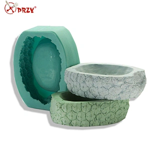 pineapple shape tray mold silicone molds for vase silicone planter mold