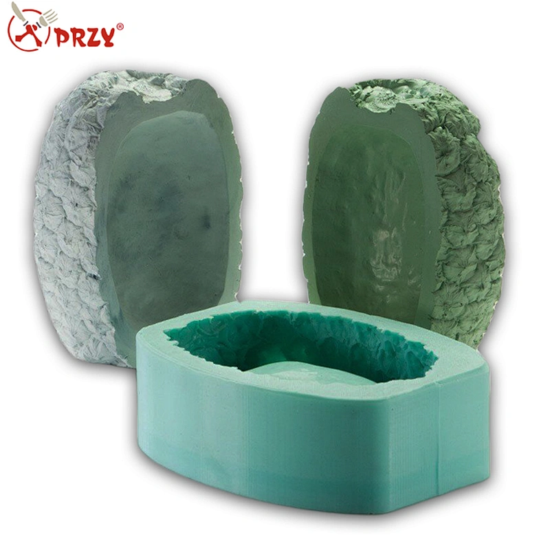 pineapple shape tray mold silicone molds for vase silicone planter mold