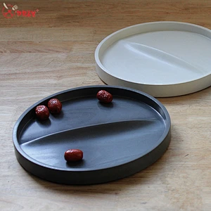 Concrete Nordic jewelry plate mould Makeup dish mold silicone Fruit tray forms Cement Home decoration moulds