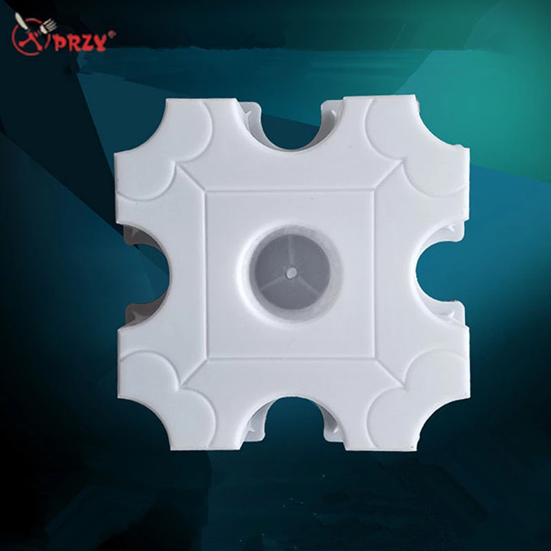 Garden Courtyard Pavement Tile Mold plastic Cement Grass Brick molds Plastic Mould Lawn Brick Molds